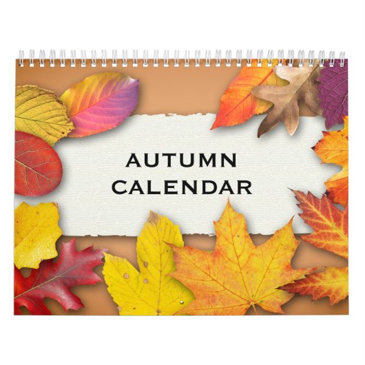 2027 Herfst Kalender (Hoes)