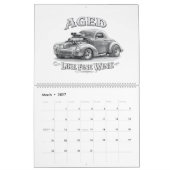 2027 Hot Rod Spierkracht Auto Kalender (Mar 2027)