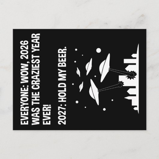 2027 Hou Mijn Bier Briefkaart (Voorkant)