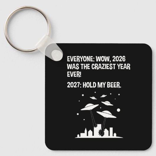 2027 Hou Mijn Bier Sleutelhanger (Voorkant)