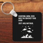 2027 Hou Mijn Bier Sleutelhanger (Voorkant)