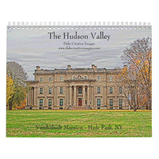 2027 Hudson Valley-monumenten & landschapsfotograf Kalender (Hoes)