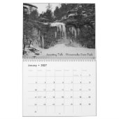 2027 Hudson Valley-monumenten & landschapsfotograf Kalender (Jan 2027)