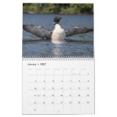 2027 Ijsduikers | Adirondack-meerfotografie Kalender (Jan 2027)