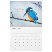 2027 IJsvogel verhaal Kalender (Jan 2027)