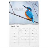 2027 IJsvogel verhaal Kalender (Feb 2027)