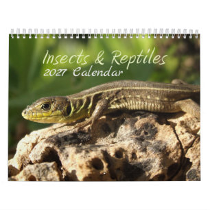 2027 Insecten & Reptielen Kalender