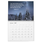 2027 Inspirerende Bijbelverzen Christelijk Kalender (Jan 2027)