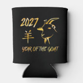 2027 Jaar Van De Geit Blikjeskoeler (Achterkant)