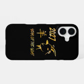 2027 Jaar Van De Geit iPhone 16 Hoesje (Achterkant horizontaal)