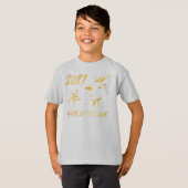 2027 Jaar Van De Geit T-shirt (Voorkant volledig)