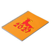 2027 Jaar Van De Vuur Geit Notitieboek (Linkerzijde)