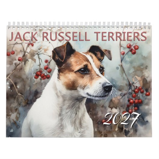 2027 Jack Russell Terriërs Kalender (Hoes)