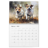 2027 Jack Russell Terriërs Kalender (Feb 2027)