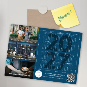 2027 Kalendar Vakantie Nieuwjaar Magnetische Fotok