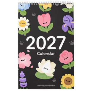 2027 Kalender Bloem