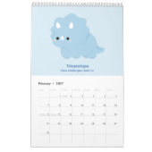 2027 Kalender Dinosaurus (Feb 2027)