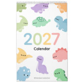 2027 Kalender Dinosaurus (Hoes)