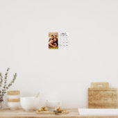 2027 Kalender Een Foto Persoonlijke Poster (Keuken)