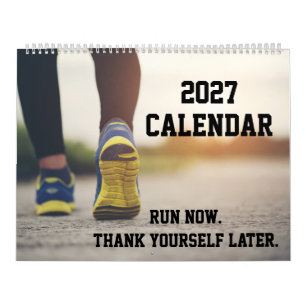 2027 Kalender Hardlopen Hardloper Fitness Voor Haa