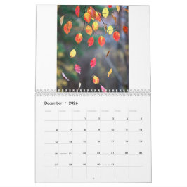 2027 Kalender (Herfstbladeren - Gemaakt door Grok)