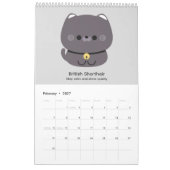 2027 Kalender Kat (Feb 2027)