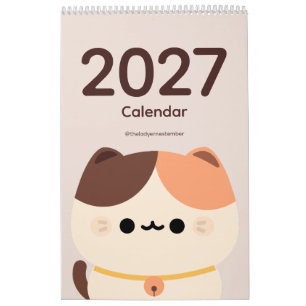 2027 Kalender Kat