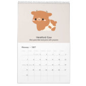 2027 Kalender Koe (Feb 2027)