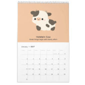 2027 Kalender Koe (Jan 2027)
