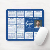 2027 Kalender - logo, foto bedrijf Muismat (Met muis)