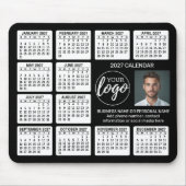 2027 Kalender - logo, fotobedrijf Muismat (Voorkant)