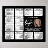 2027 Kalender - logo, fotobedrijf Poster (Voorkant)