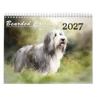 2027 Kalender met Baardshepherds