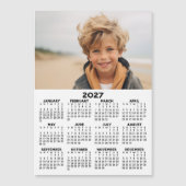 2027 Kalender met foto - Jaaroverzicht Magnetische (Voorkant)