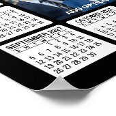 2027 Kalender met Foto Modern Minimaal Poster (Hoek)