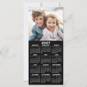2027 Kalender met Foto Moderne Minimalistische Kaa