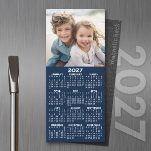 2027 Kalender met Foto Moderne Minimalistische Mag