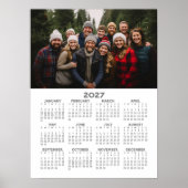 2027 Kalender met Foto - Overzicht van het hele ja (Voorkant)