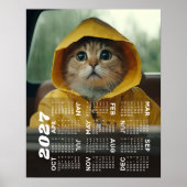 2027 Kalender met Foto Overzicht van het hele jaar (Voorkant)