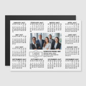 2027 Kalender met logo Contact Info MAGNET (Voorkant / Achterkant)