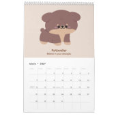 2027 Kalender Puppies (Mar 2027)