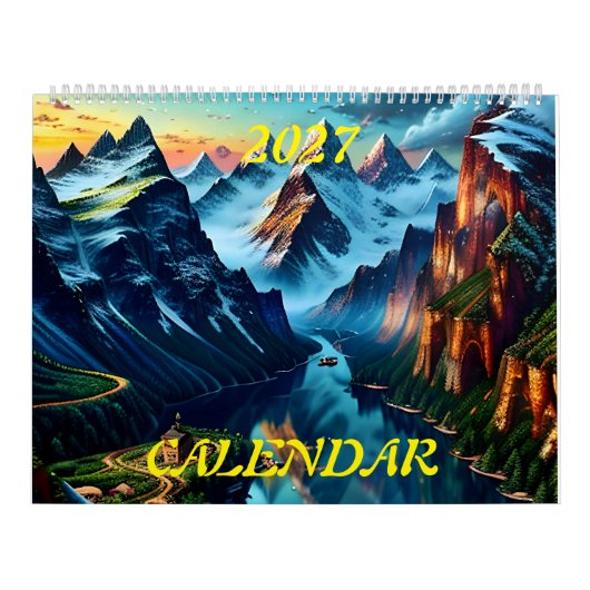2027 Kalender Zes (Hoes)