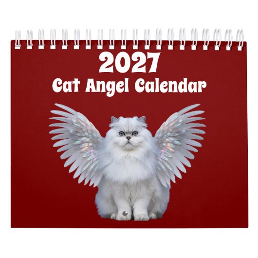 2027 Kat Engel Kalender (Hoes)