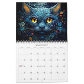 2027 Katten Fantasie Kunst Kalender (Mar 2027)