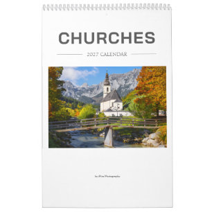 2027 Kerken fotografie Kalender