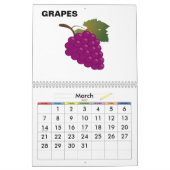 2027 - Kinderkalender (Fruit) Kalender (Mar 2027)