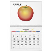2027 - Kinderkalender (Fruit) Kalender (Jan 2027)