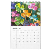 2027 Klaverkalender Kalender (Feb 2027)