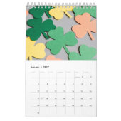 2027 Klaverkalender Kalender (Jan 2027)