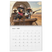 2027 Kleine Hond Cowboy Kalender (Mar 2027)
